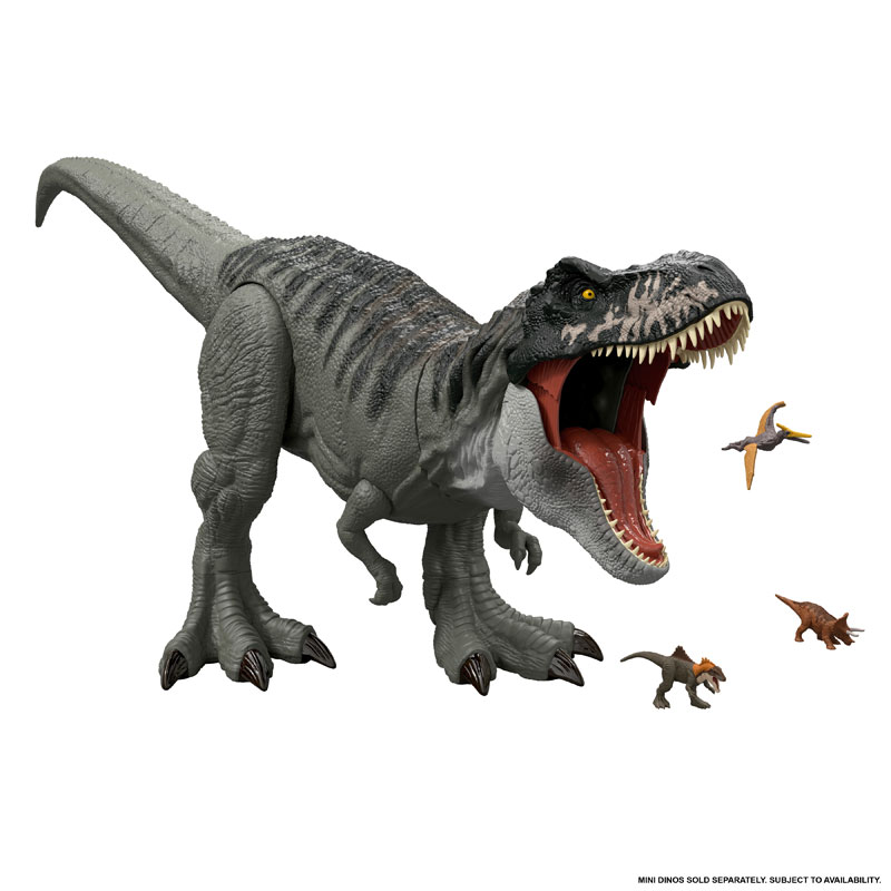 Mattel Jurassic World Rebirth Super Colossal Tyrannosaurus Rex με μήκος 99cm JGB52