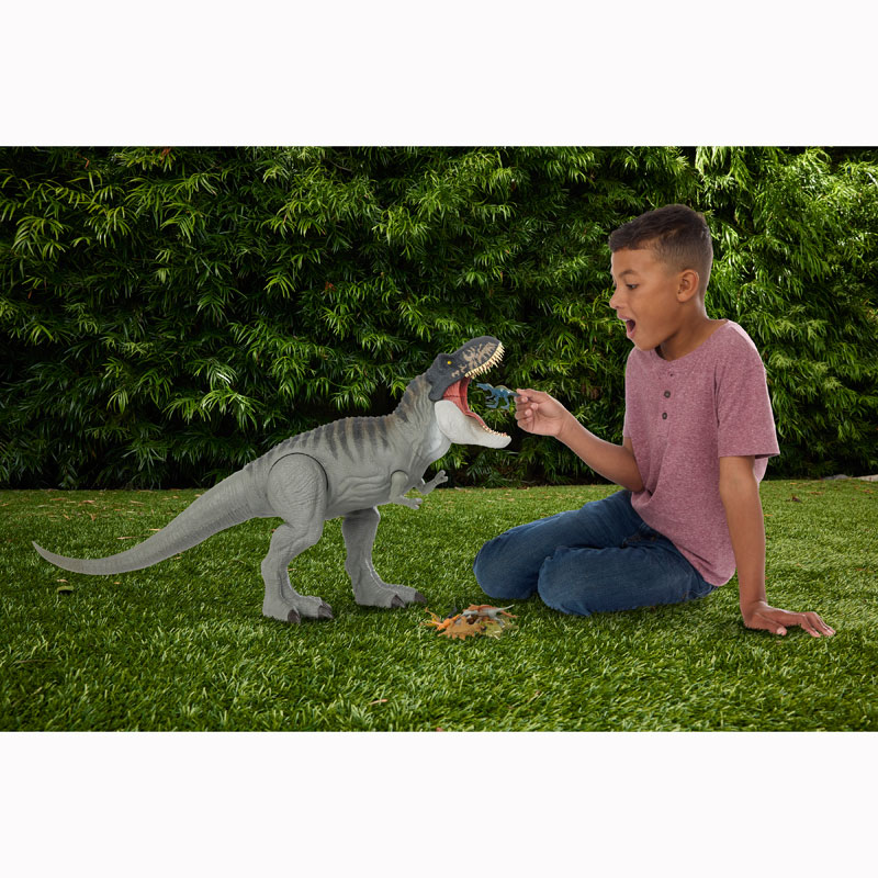 Mattel Jurassic World Rebirth Super Colossal Tyrannosaurus Rex με μήκος 99cm JGB52