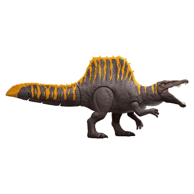 Mattel Jurassic World Rebirth Spinosaurus με ήχους & λειτουργία επίθεσης 53,44cm JGB56