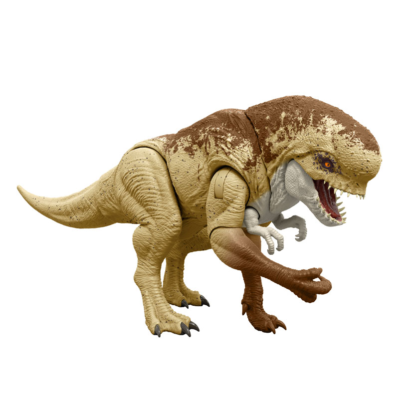 Mattel Jurassic World™ Rebirth Distortus Rex με Ήχους & Λειτουργία επίθεσης (Μήκος 50cm) JGB58