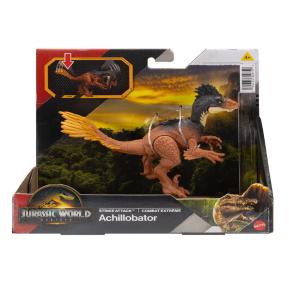 Mattel Jurassic World Rebirth Strike Attack B Νέος Δεινόσαυρος με σπαστά μέλη Achillobator