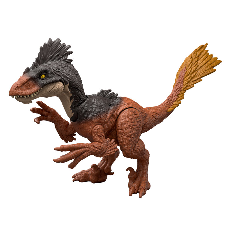 Mattel Jurassic World Rebirth Strike Attack B Νέος Δεινόσαυρος με σπαστά μέλη Achillobator