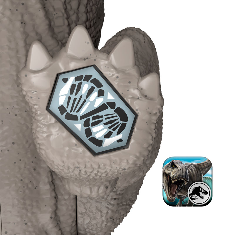 Mattel Jurassic World Rebirth Strike Attack B Νέος Δεινόσαυρος με σπαστά μέλη Zuniceratops