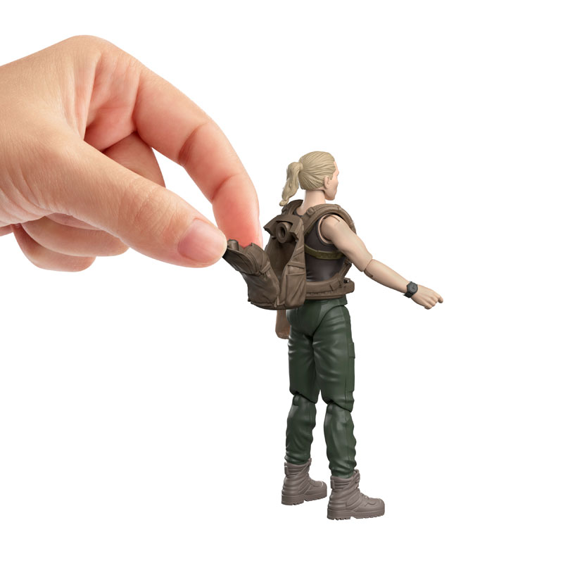 Mattel Jurassic World Rebirth Φιγούρες Δεινοσαύρων με Φιγούρα-Zorra Bennett & Velociraptor JGB84