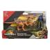 Mattel Jurassic World Rebirth B Φιγούρα Δεινοσαύρου με Φιγούρα-Duncan Kincaid & Velociraptor