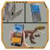 Mattel Jurassic World Rebirth Gigantic Thrashers Νέος Δεινόσαυρος με κινούμενα μέλη Chilantaisaurus
