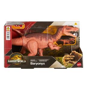 Mattel Jurassic World Rebirth Wild Roar Νέος Δεινόσαυρος με κινούμενα μέλη & ήχους Baryonyx