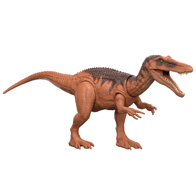 Mattel Jurassic World Rebirth Wild Roar Νέος Δεινόσαυρος με κινούμενα μέλη & ήχους Baryonyx