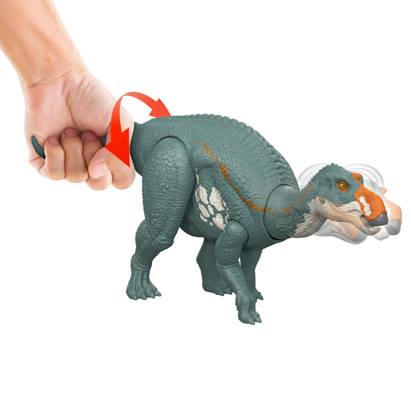 Mattel Jurassic World Rebirth Wild Roar Νέος Δεινόσαυρος με κινούμενα μέλη & ήχους Maiasaura