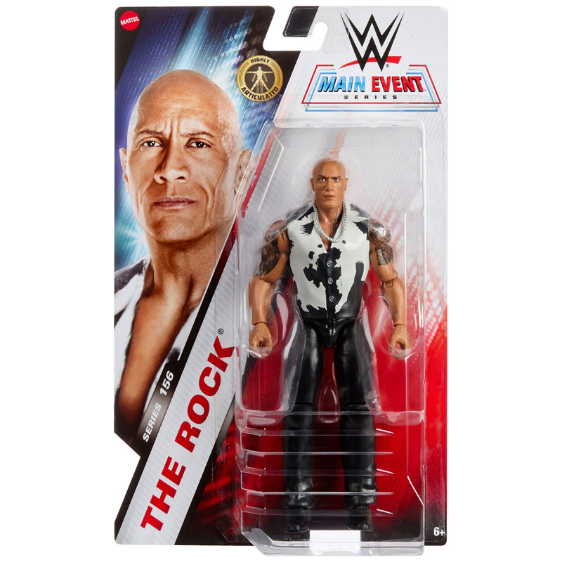 Mattel WWE Deluxe Φιγούρες 18cm - The Rock JGD30