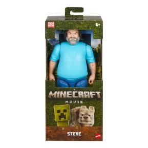 Mattel Minecraft Movie Μεγάλες Φιγούρα Steve 30cm
