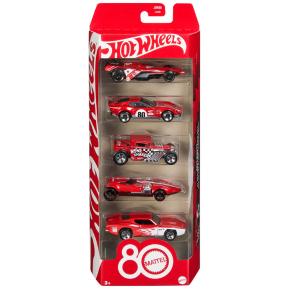 Mattel Hot Wheels Αυτοκινητάκια 80 Χρόνια Mattel Σετ Των 5 JGK08