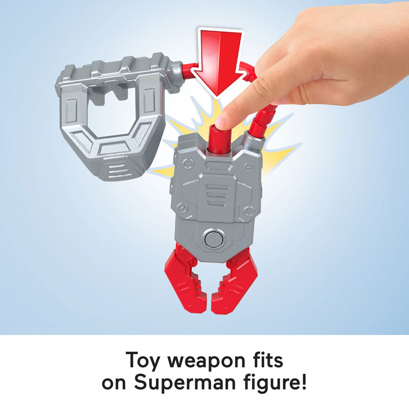 Fisher Price Imaginext™ DC Super Friends Basic Φιγούρα με αξεσουάρ - Superman & Krypto 7,5cm