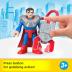 Fisher Price Imaginext™ DC Super Friends Basic Φιγούρα με αξεσουάρ - Superman & Krypto 7,5cm