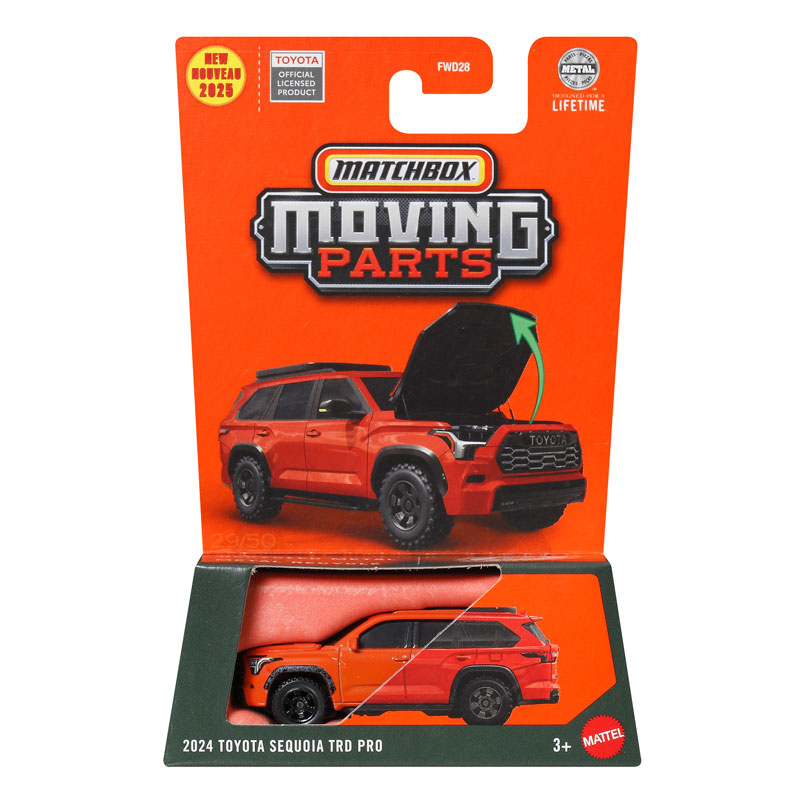 Mattel Matchbox Αυτοκινητάκι H 2024 Toyota Sequoia TRD Pro