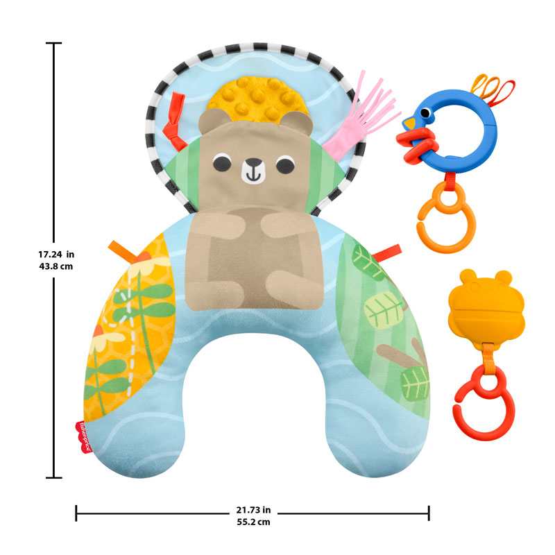 Fisher-Price® Μαξιλαράκι Δραστηριοτήτων Με Αρκουδάκι JHB44