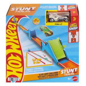 Mattel Hot Wheels Stunt Tracks Νέες Πίστες Για Κόλπα - Slam Jump Challenge™ JHK78
