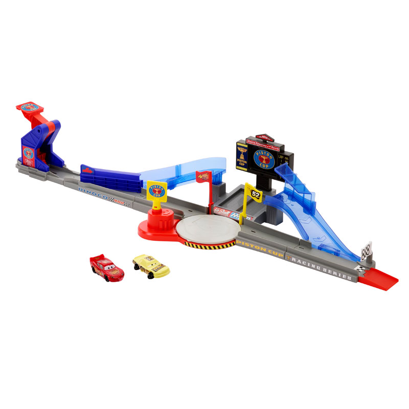 Mattel Disney Pixar Cars Piston Cup Stunting Speedway Μεγάλη Πίστα Αγώνων για Κόλπα JHL42