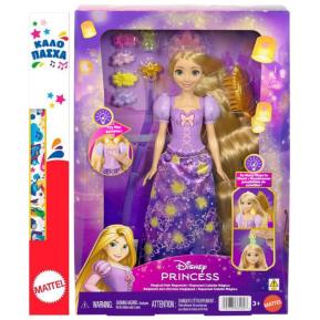 Λαμπάδα Mattel Disney Princess Magical Hair Rapunzel με Μαλλιά που λάμπουν JHL46