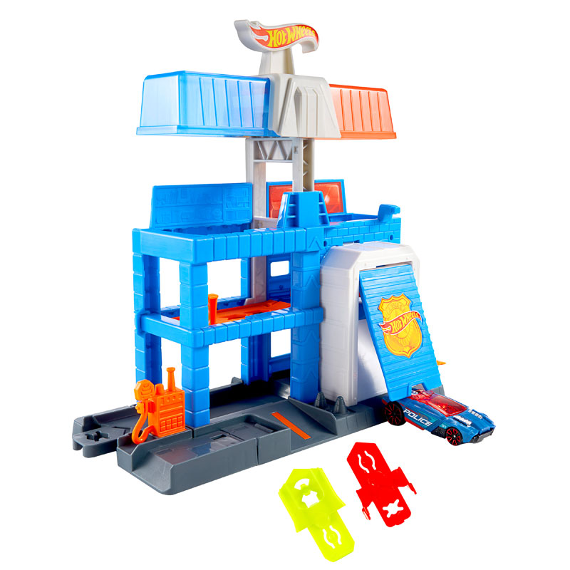 Mattel Hot Wheels Πίστες City Downtown Police Tower