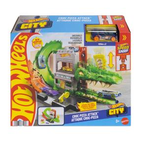 Mattel Hot Wheels® Πίστες City T Croc Pizza Attack™