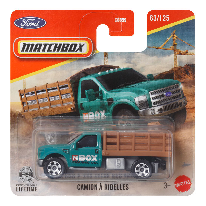 Mattel Matchbox Αυτοκινητάκι H Ford F-350 Stake Bed Truck