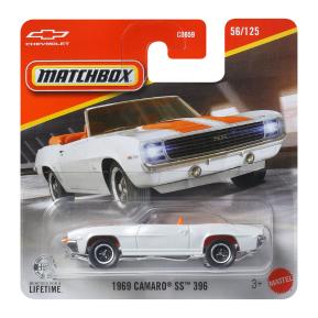 Mattel Matchbox Αυτοκινητάκι H 1969 Camaro SS 396 Metal Base Έκδοση