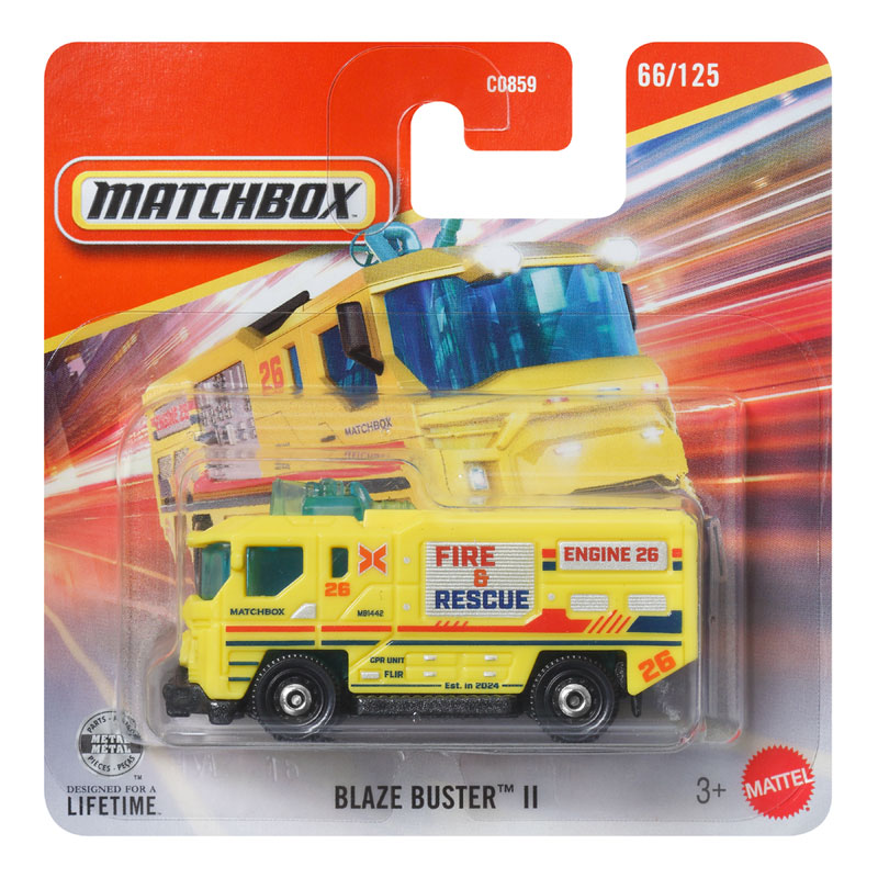 Mattel Matchbox Αυτοκινητάκι H Blaze Bluster II