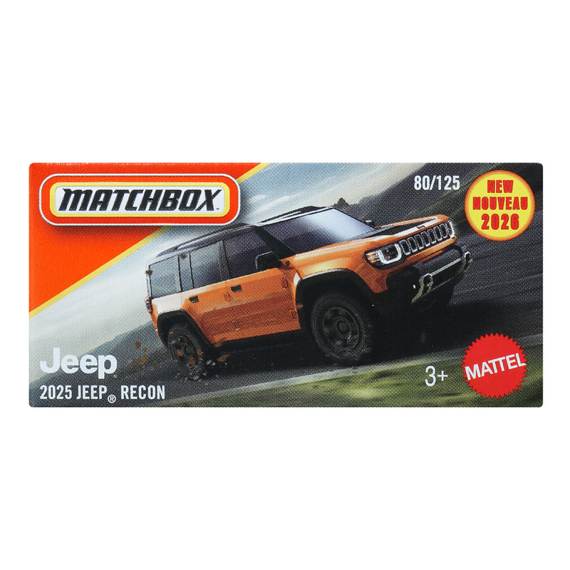 Mattel Matchbox Αυτοκινητάκι H 2025 Jeep Recon