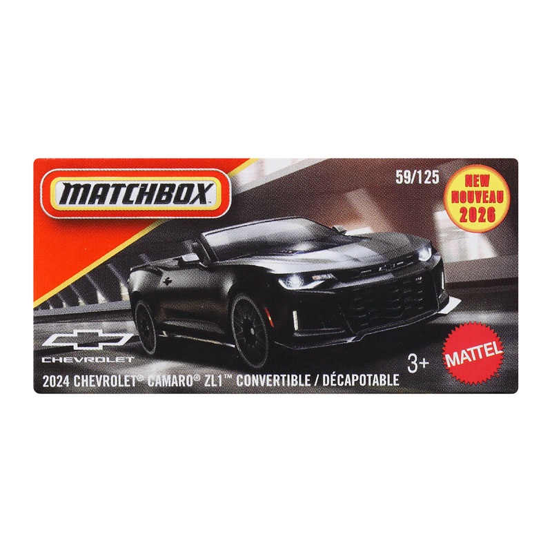 Mattel Matchbox Αυτοκινητάκι F 2024 Chevrolet Camaro ZL-1