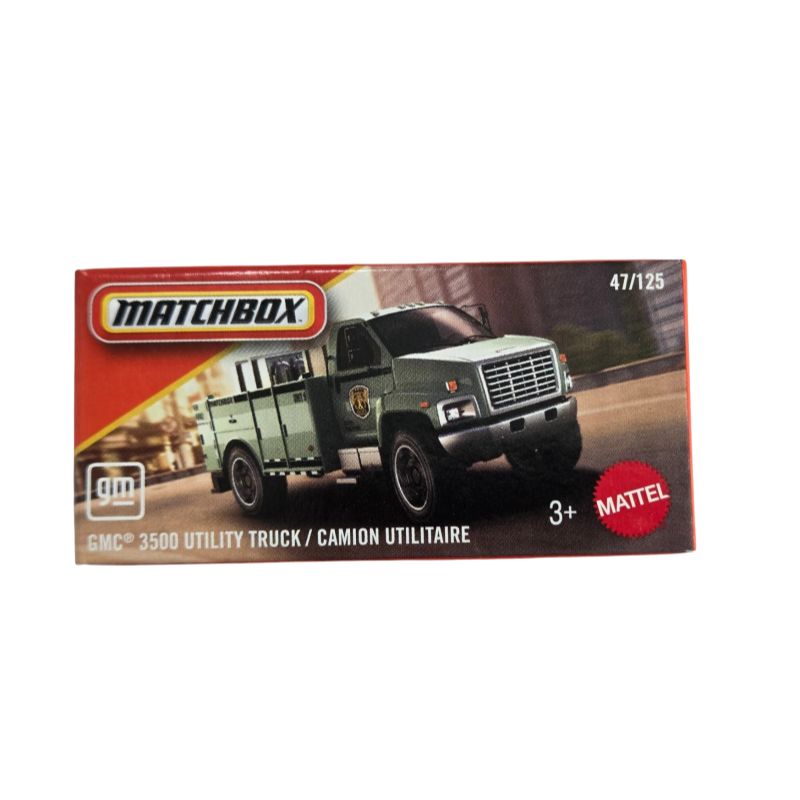 Mattel Matchbox Αυτοκινητάκι F GMC 3500 Utility Truck