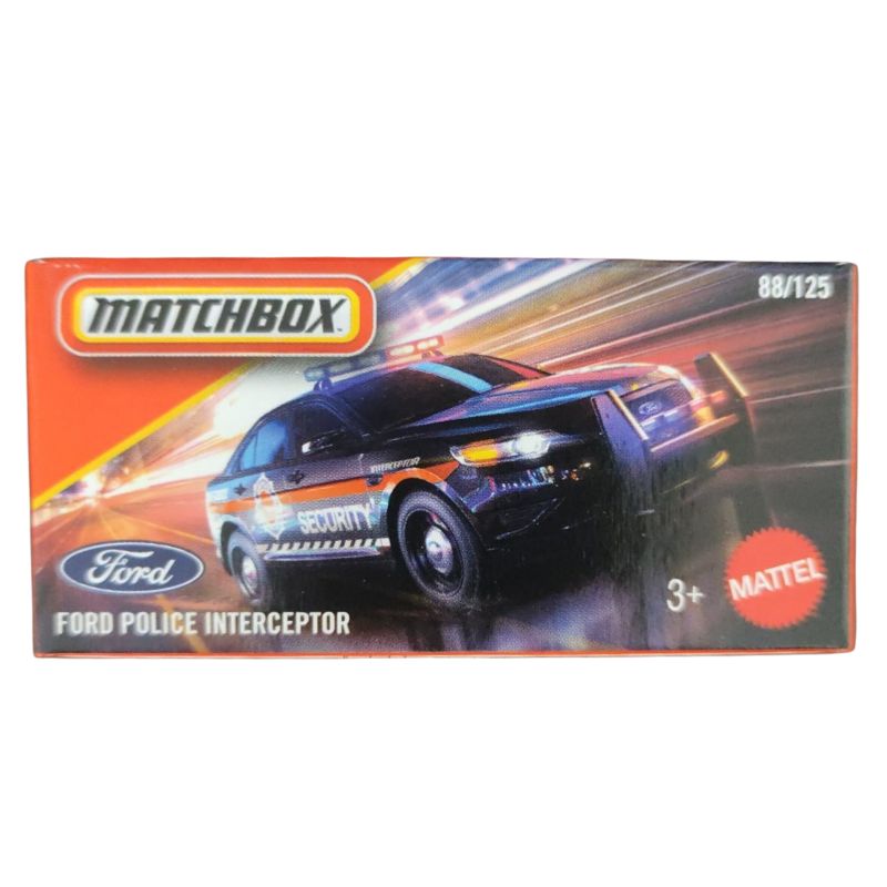 Mattel Matchbox Αυτοκινητάκι K Ford Police Interceptor