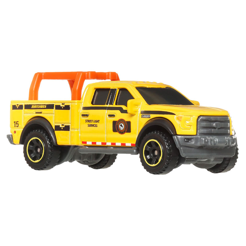 Mattel Matchbox Αυτοκινητάκι C 2015 Ford F150 Contractor Truck
