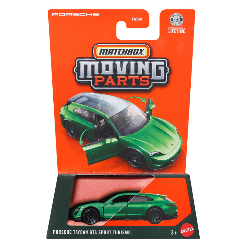 Mattel Matchbox Αυτοκινητάκι N Porsche Taycan GTS Sport Turismo JHV45