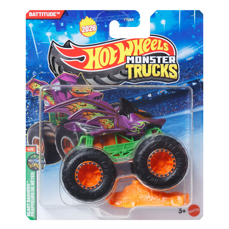 Mattel Hot Wheels Οχήματα Monster Trucks G - Battitude™ JHY44