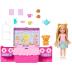 Mattel Barbie Family & Friends Club Chelsea Pop-Up Tea Party Playset Σετ Πάρτυ με Τσάι JJB40