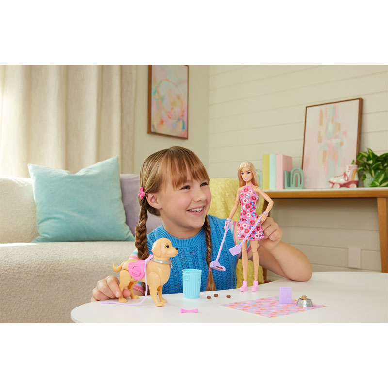 Mattel Barbie Βόλτα με Σκυλάκι JJB46