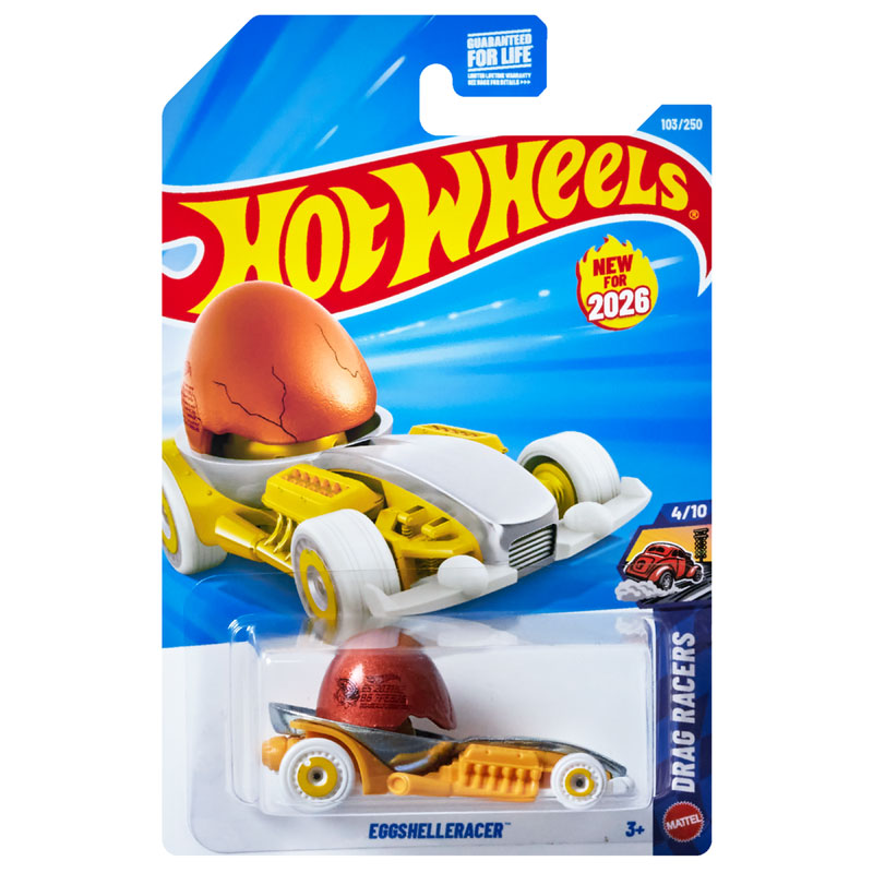 Mattel Hot Wheels E Αυτοκινητάκι  Eggshelleracer