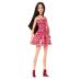 Mattel Barbie Fashionistas Doll A #246 Λεοπάρ Φόρεμα JJN59/FBR37