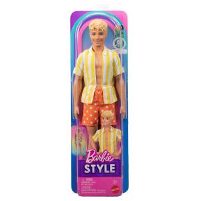 Mattel Ken® Doll Fashionistas P Κούκλα με Ξανθά Μαλλιά & Καλοκαιρινό Στυλ #252
