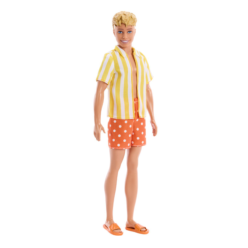 Mattel Ken® Doll Fashionistas P Κούκλα με Ξανθά Μαλλιά & Καλοκαιρινό Στυλ #252