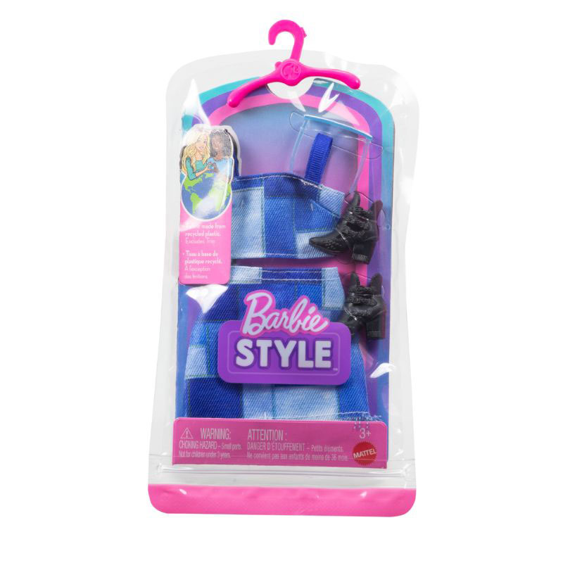 Mattel Barbie Βραδινά Σύνολα Total Blue Φούστα/Μπλούζα με Αξεσουάρ (GWC27)