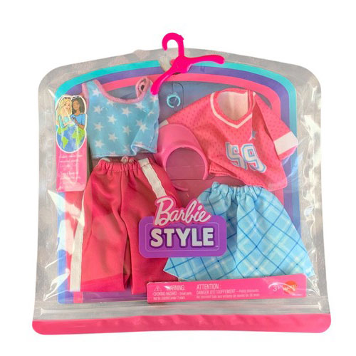 Mattel Barbie Μόδες J - Σετ Των 2 Sporty Themed