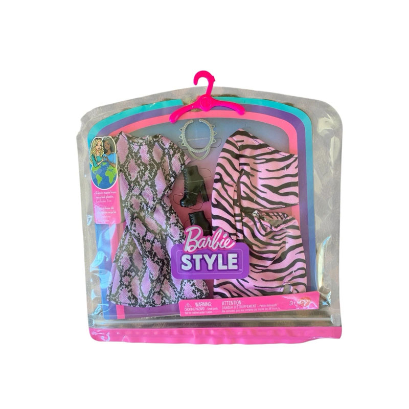 Mattel Barbie Μόδες J - Σετ Των 2 Animal Pint Themed