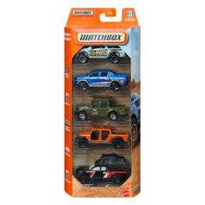 Mattel Matchbox Αυτοκινητάκια - Σετ Των 5 K - MBX Off Road II JJP27