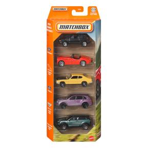 Mattel Matchbox Αυτοκινητάκια - Σετ Των 5 K - MBX British Roadways JJP33