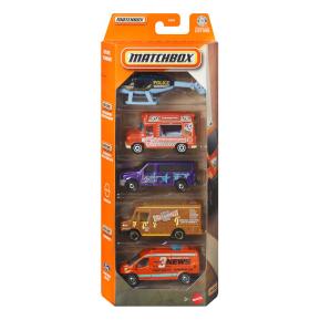 Mattel Matchbox Αυτοκινητάκια - Σετ Των 5 K - MBX City Life JJP34