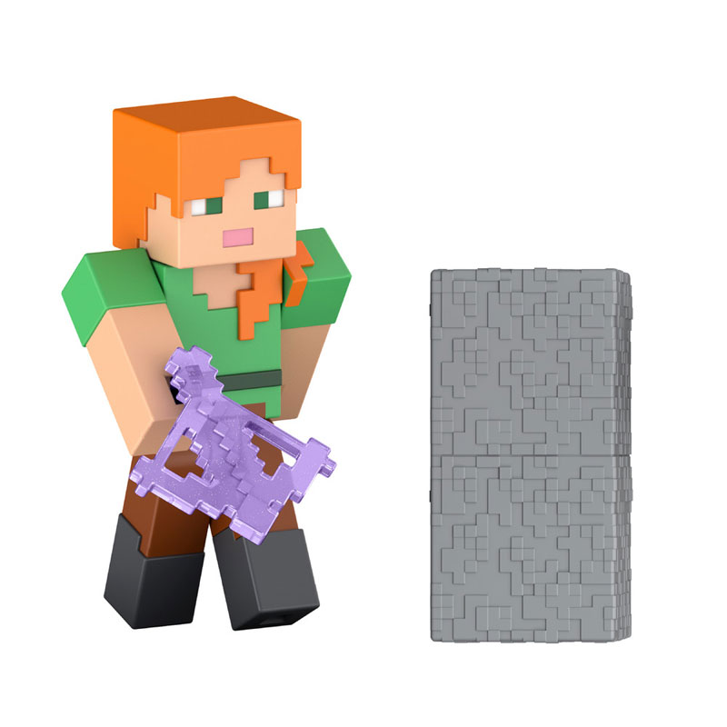 Mattel Minecraft B Φιγούρα 8cm Alex JJR91