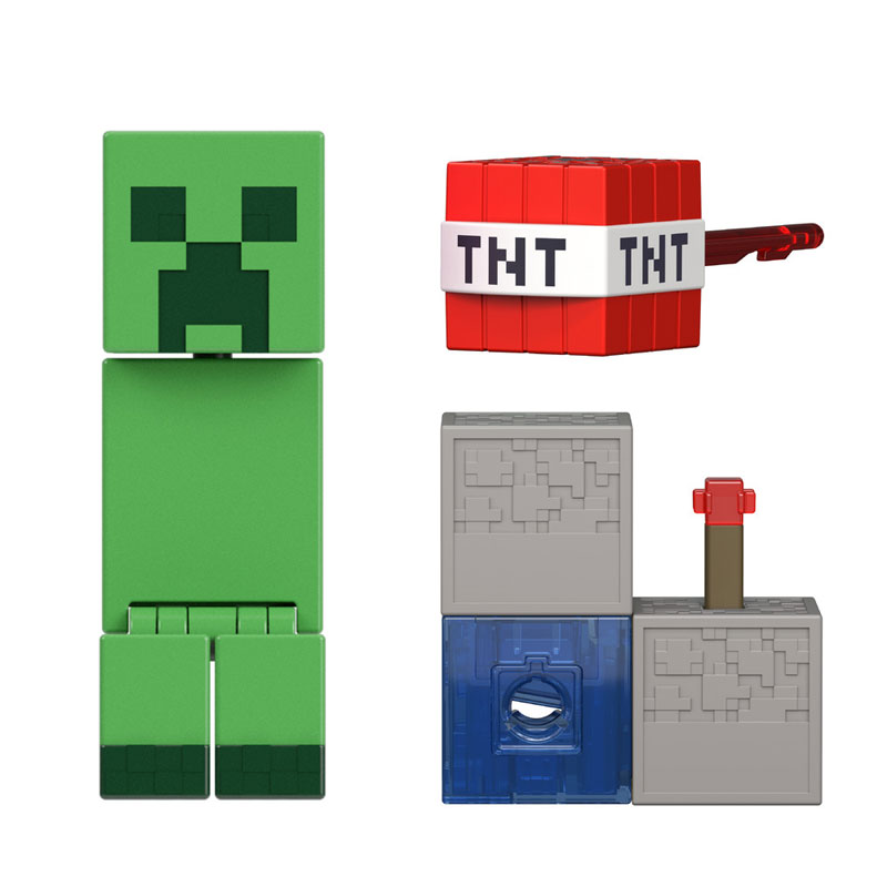 Mattel Minecraft B Φιγούρα 8cm Creeper JJR92
