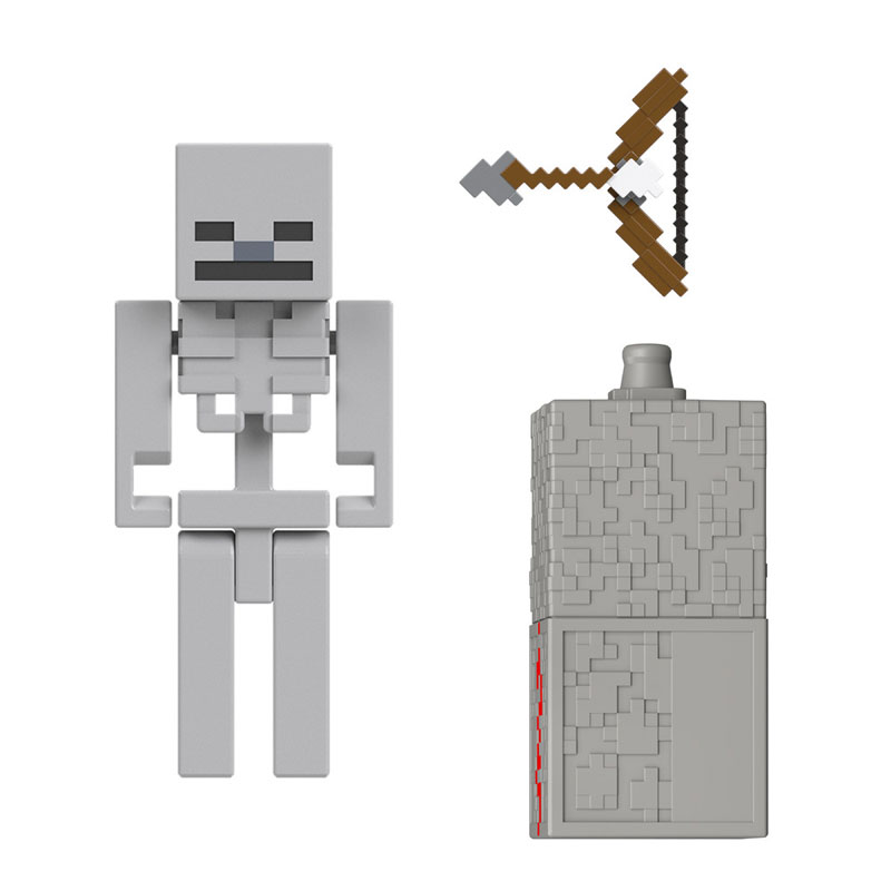 Mattel Minecraft B Φιγούρα 8cm Skeleton JJR93
